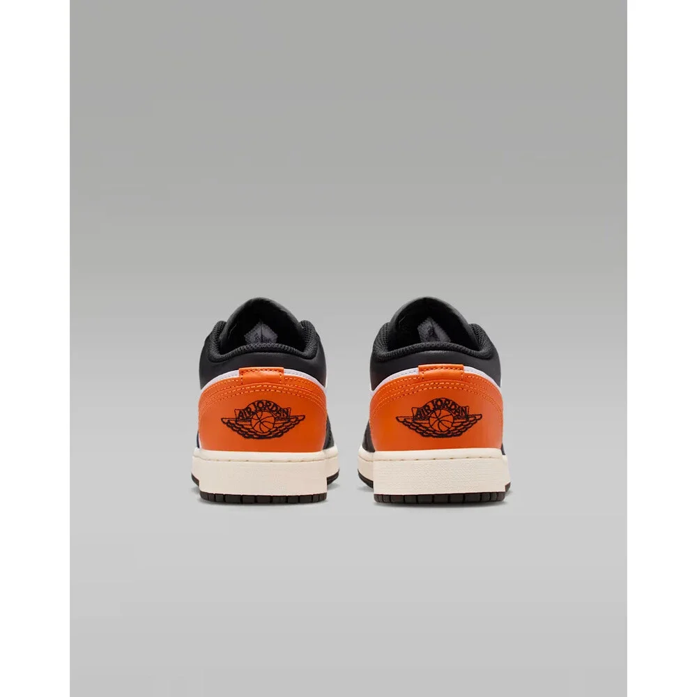 Air Jordan 1 Low 553560-081 Sneaker Big Kids Multicolor Lifestyle Shoes TF9247 - Picture 5 of 15